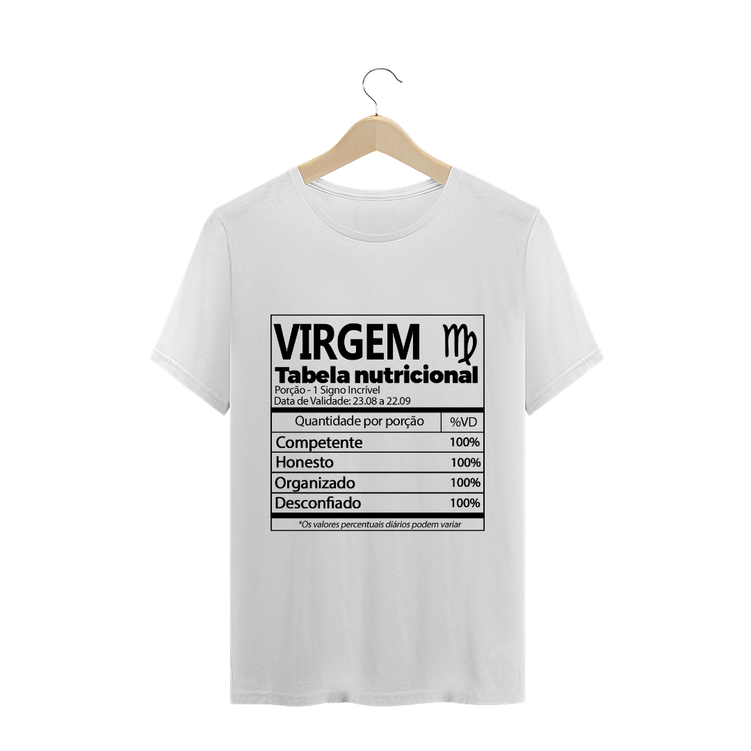 Nome do produto  Camiseta - Virgem - kk