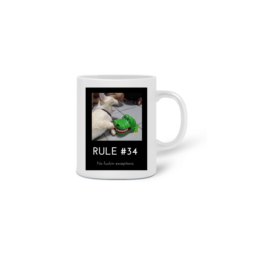 Nome do produto  Caneca Rule #34