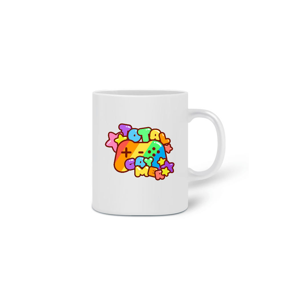 Nome do produto  Caneca Gaymer - LGBT
