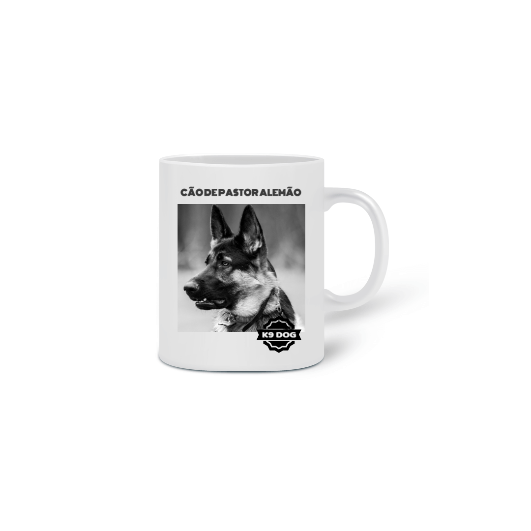 Nome do produto  Caneca Pastor Alemão K9 Dog - Mod. 02