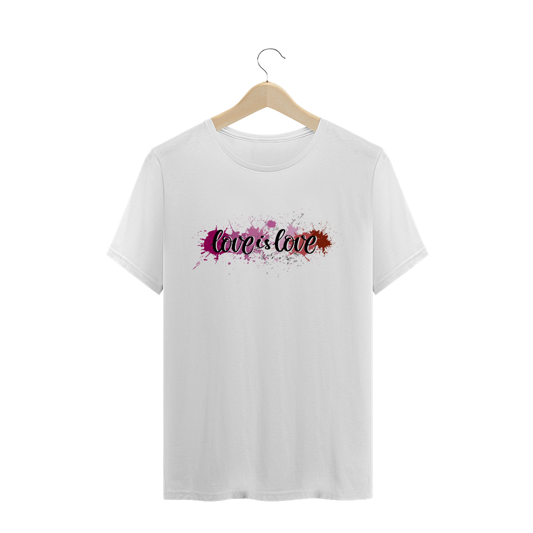 T-shirt Love is love Lesbian