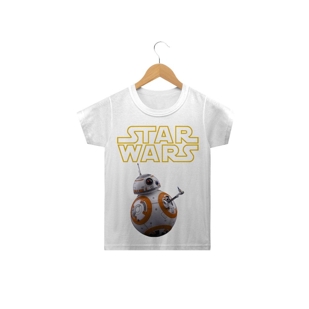 Nome do produto  Camiseta Star Wars (INFANTIL)