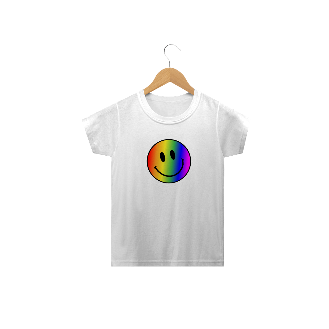 Nome do produto  T-shirt KID (infantil) Smile Pride