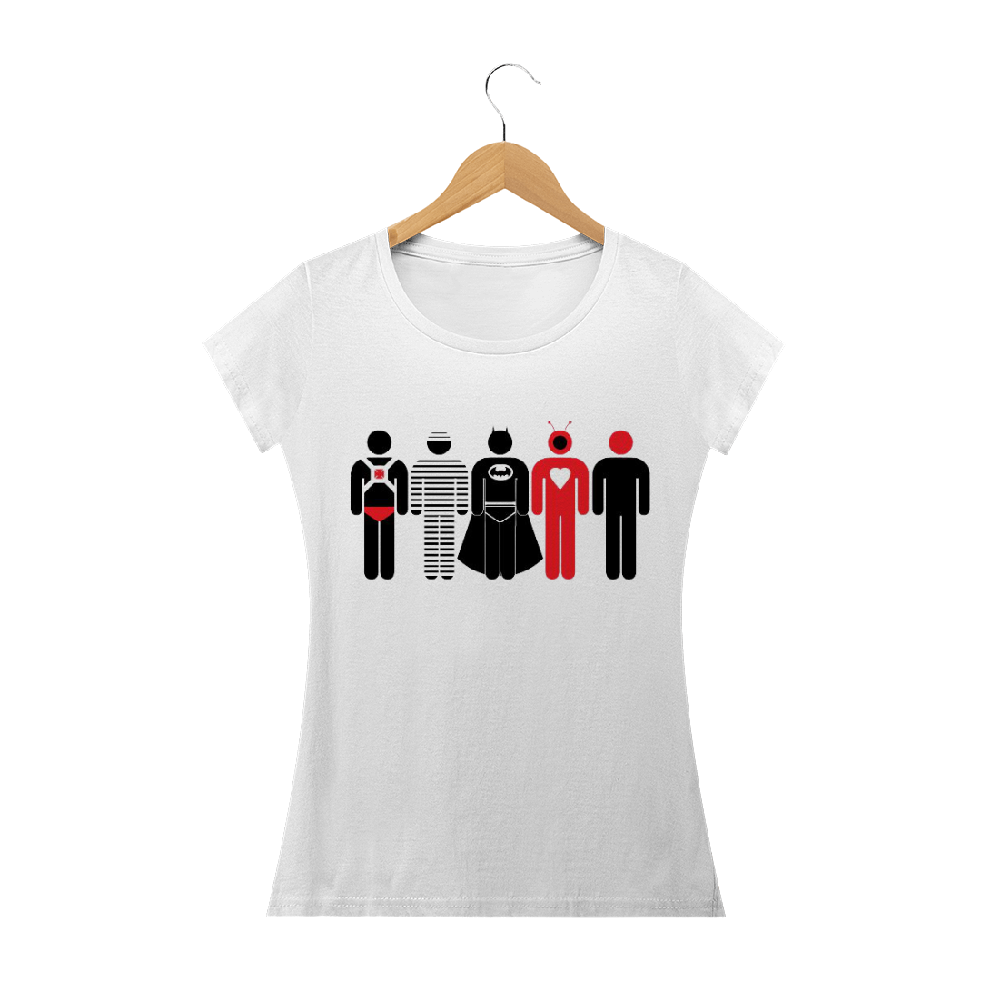 Nome do produto: Camiseta Feminina Fantasia Dos Mamonas