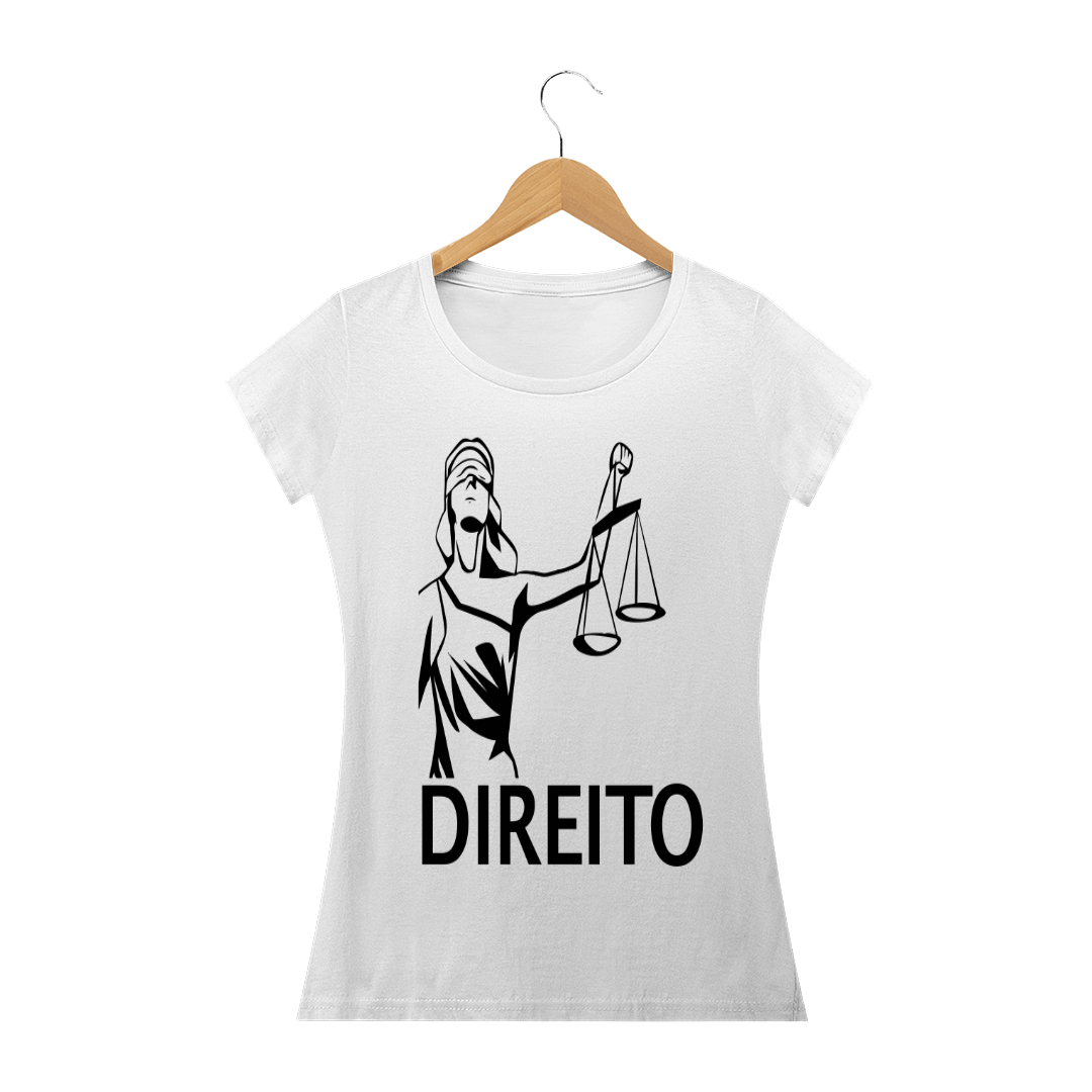 Nome do produto: Camisa Curso Direito Feminina