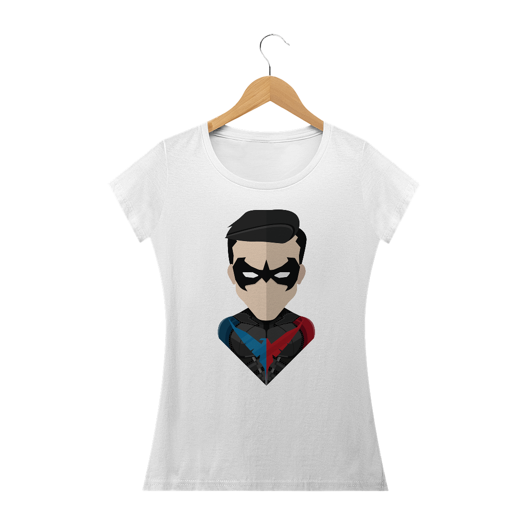 Nome do produto: Camiseta Feminina Asa Noturna