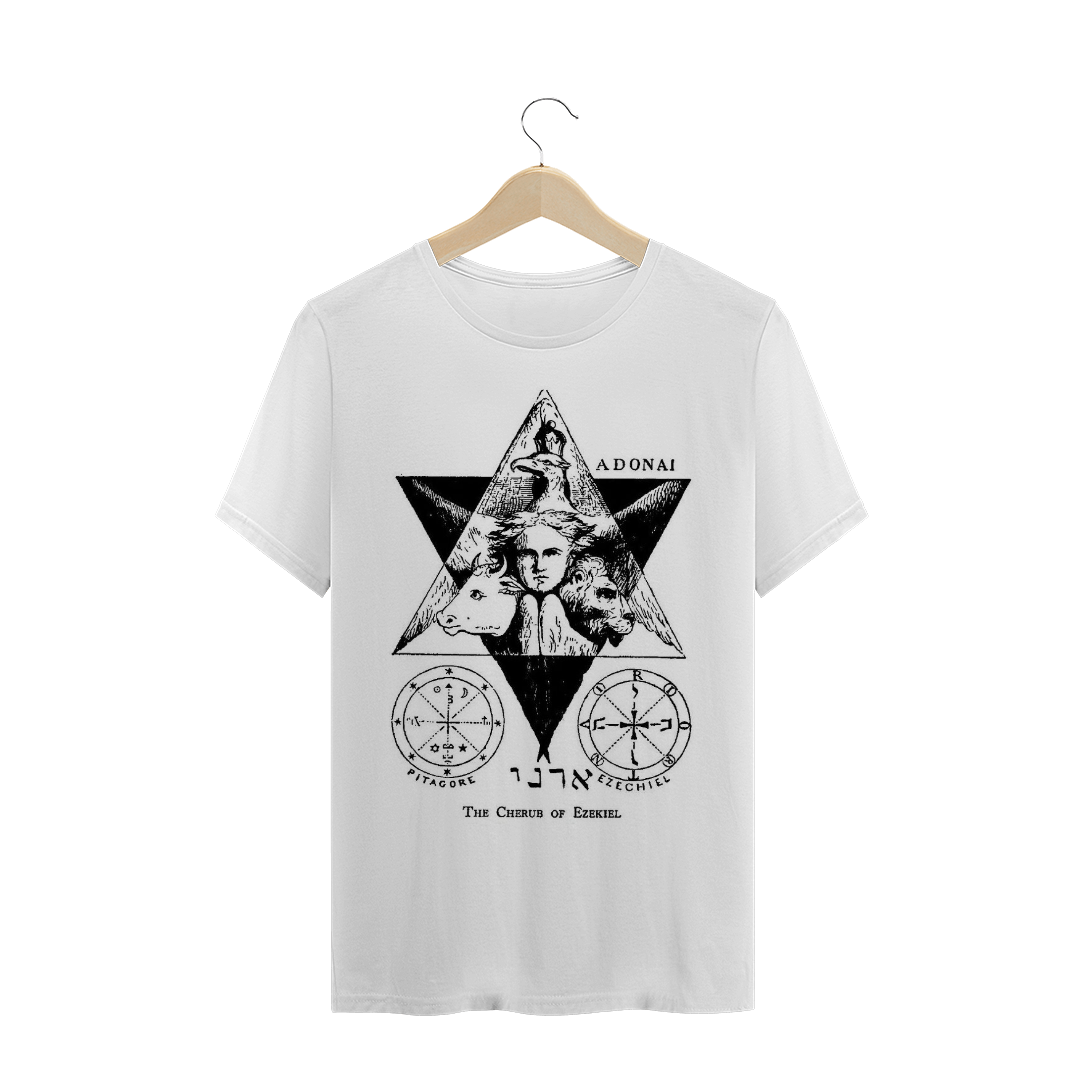 Nome do produto  Camiseta Talismã Cabalístico de Ezequiel 