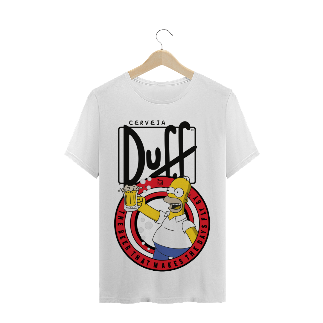 Nome do produto  Camiseta Duff Homer Branca