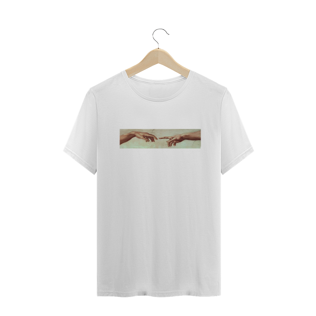 Nome do produto  Camiseta Masculina - a criação de Adão