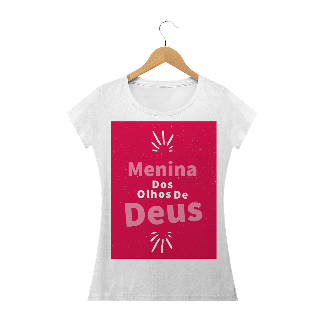 Nome do produto: Camisa Menina dos olhos de DEUS