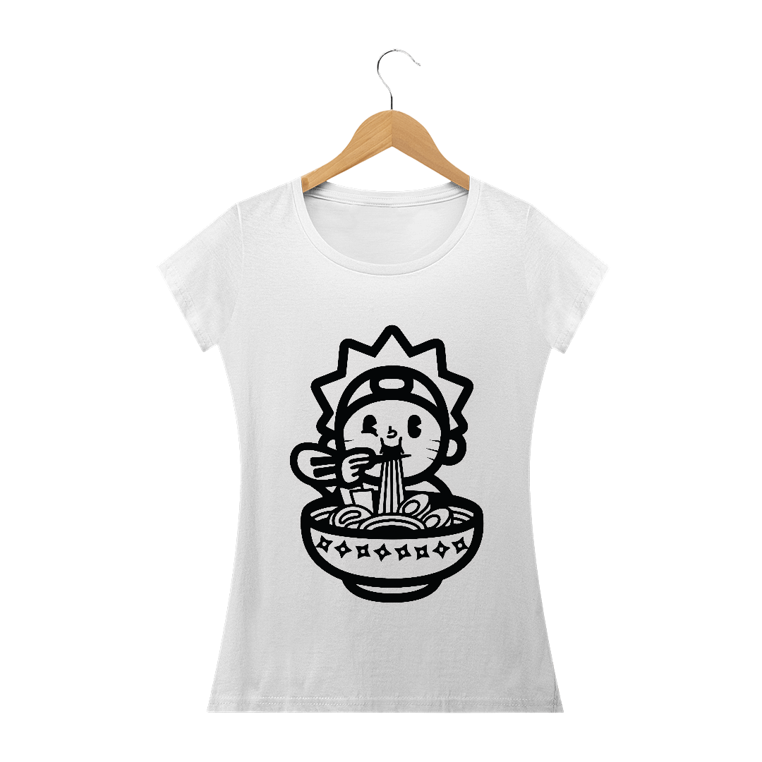 Nome do produto  Camiseta Feminina Naruto Ramen