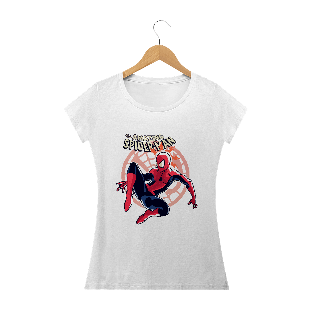 Nome do produto  Camiseta Feminina Spiderman