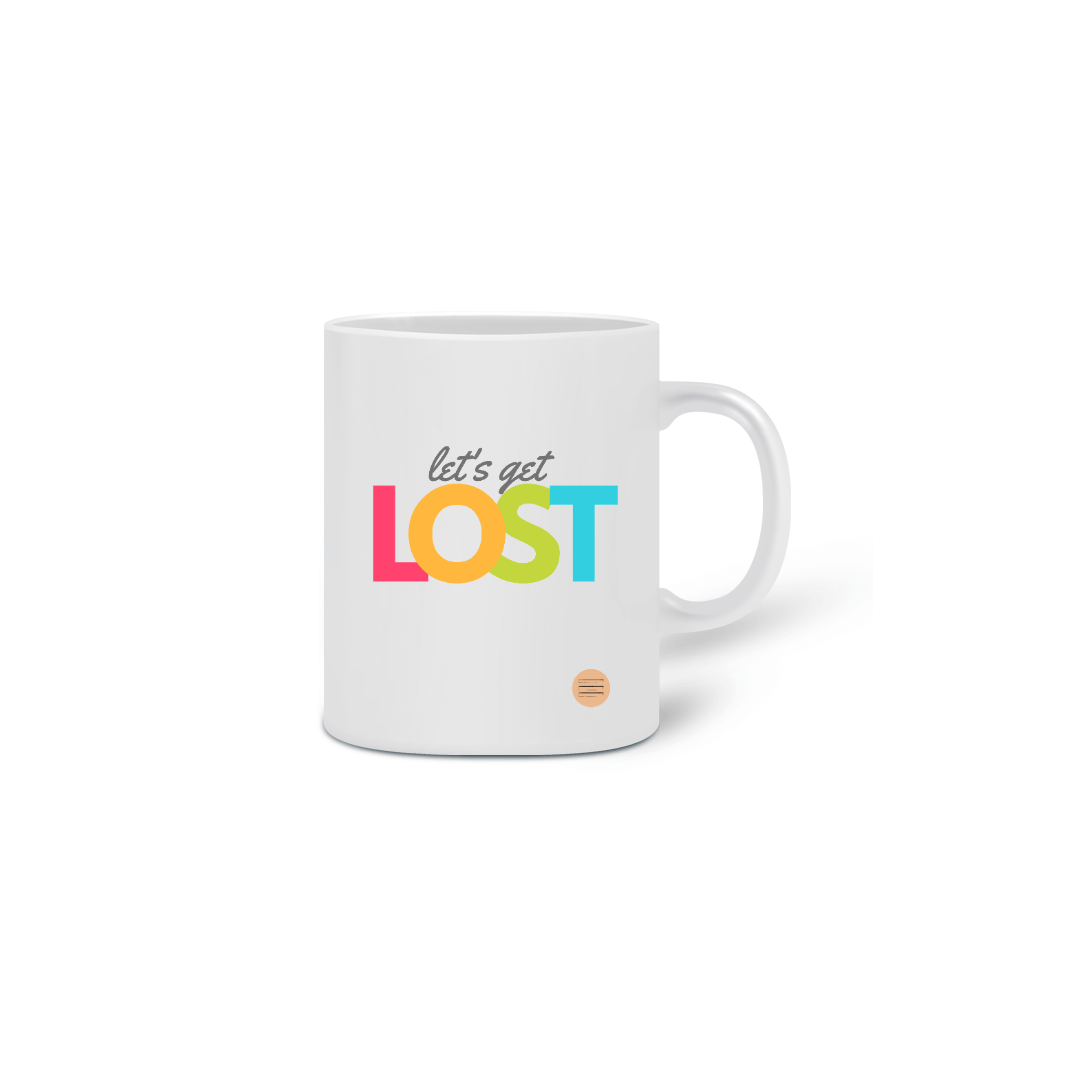 Nome do produto  Caneca Lets get lost lalu
