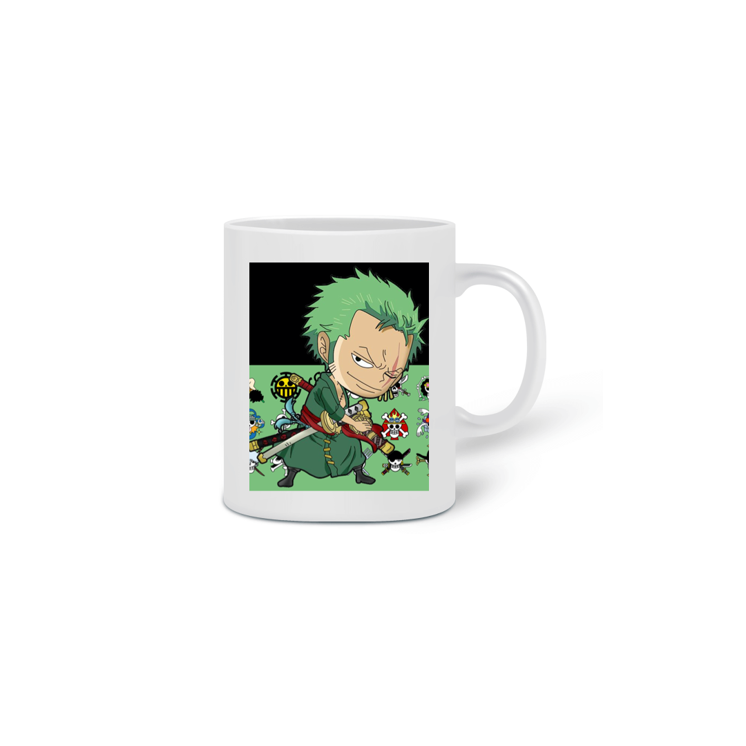 Nome do produto  Caneca - ONE PIECE Roronoa Zoro