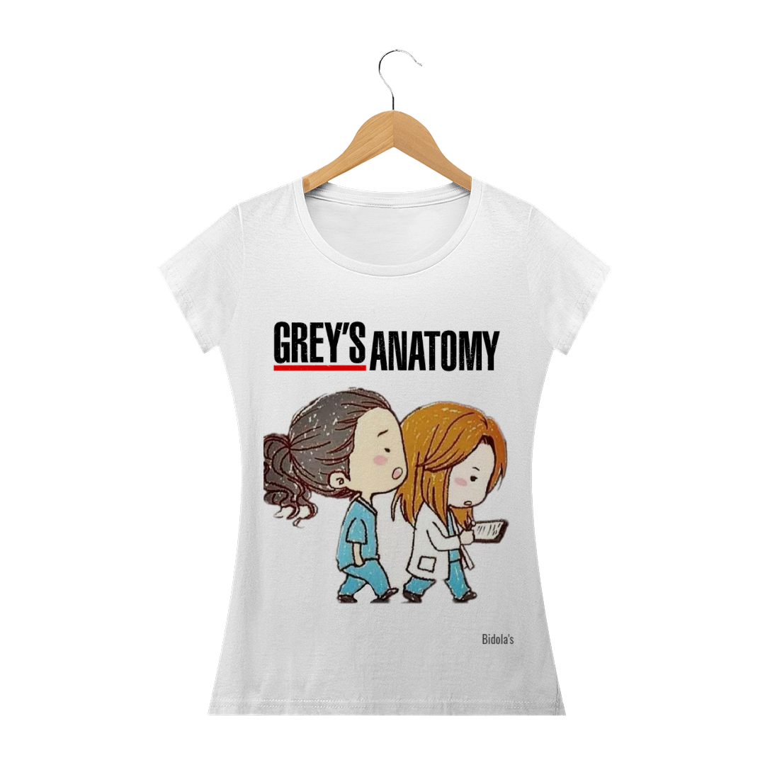 Nome do produto  Camiseta Feminina Grey's Anatomy