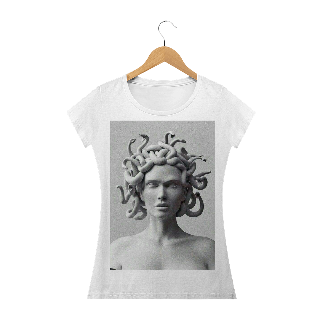 Nome do produto  Camisa Baby Look - Medusa 