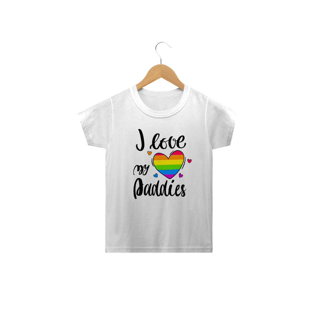 T-shirt KID (infantil) Love Daddies