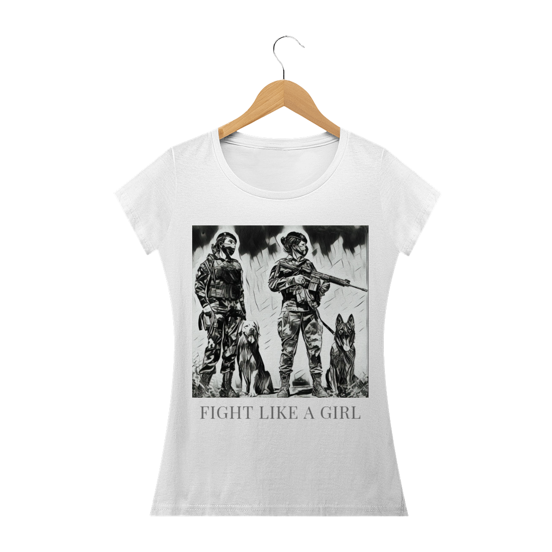 Nome do produto  Camiseta Feminina Fight Like a Girl II
