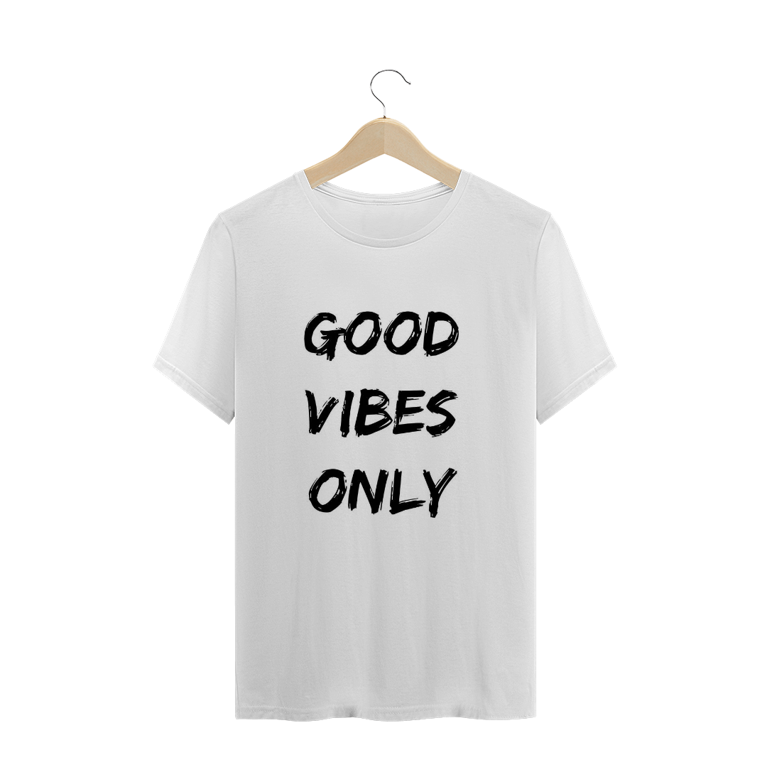 Nome do produto  T-Shirt Good Vibes Only