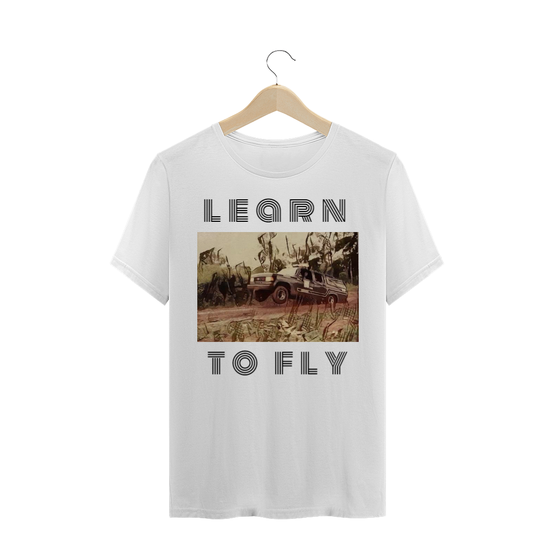 Nome do produto  Camiseta Learn To Fly Branca