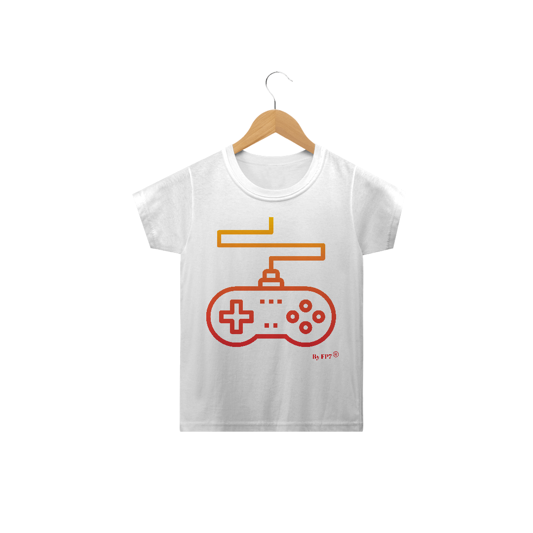 Nome do produto  Camiseta Infantil Controle 