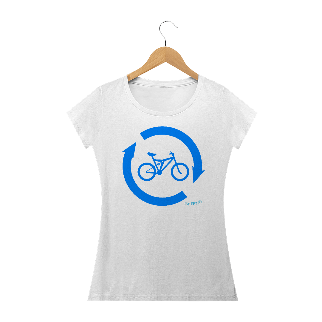 Nome do produto  Camiseta Baby Long (Basic) Bike Blue 