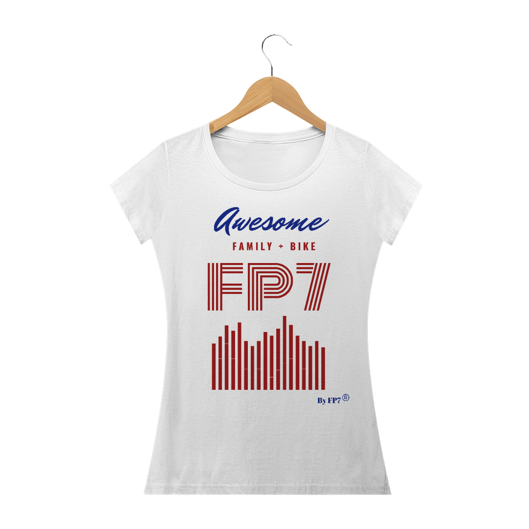 Nome do produto  Camiseta Baby Long (Prime) Family Bike Awesome 
