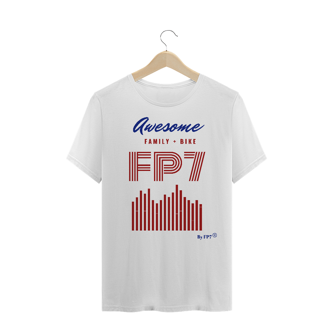 Nome do produto  Camiseta Masculina (Prime) Family Bike Awesome