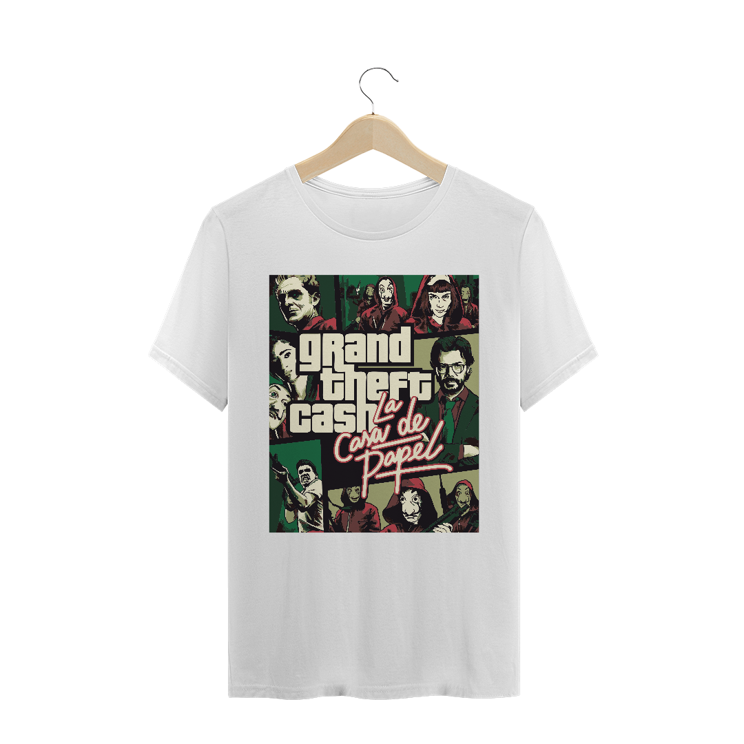 Nome do produto  Camiseta Masculina La Casa de Papel