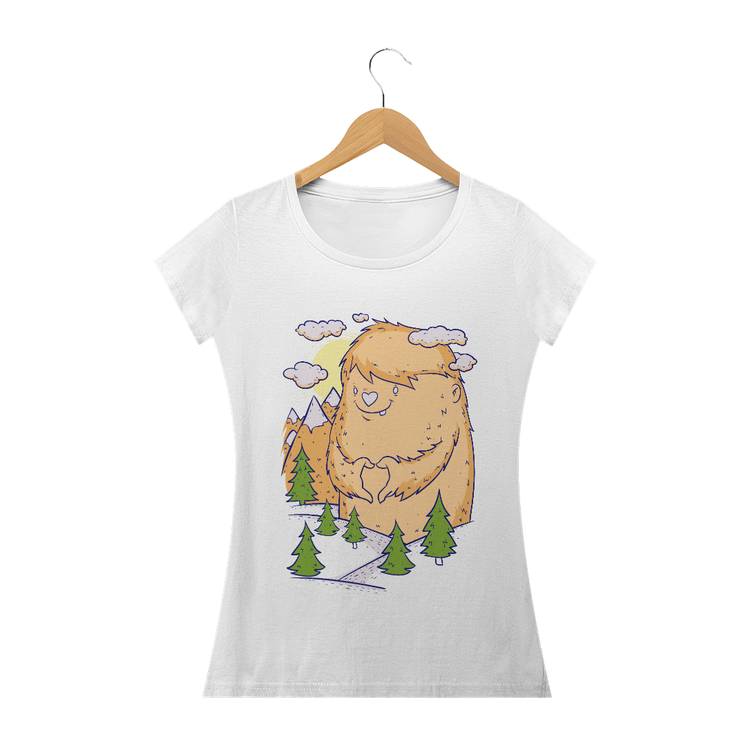 Nome do produto  Camiseta Monstrinho da Montanha