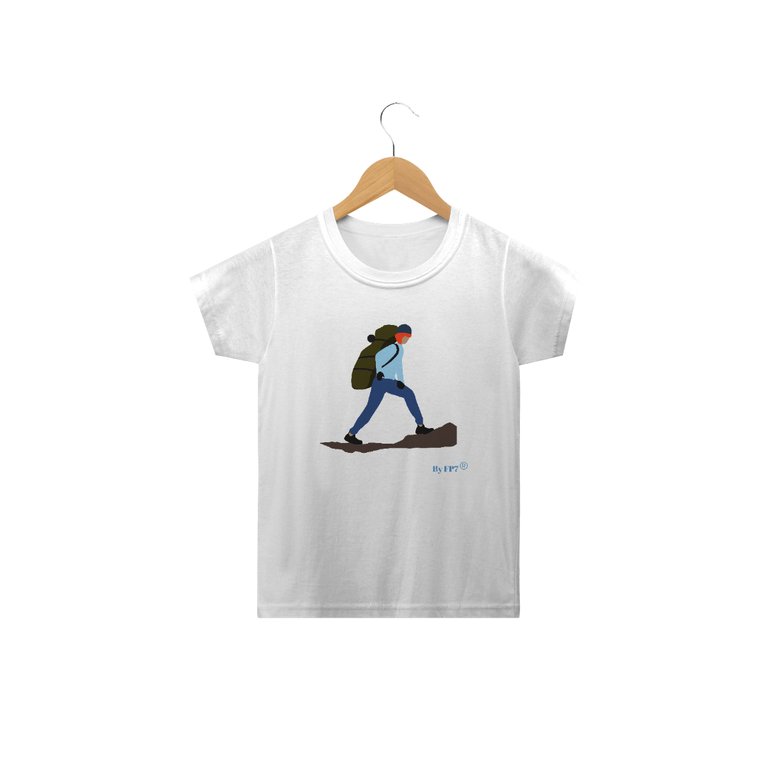 Nome do produto  Camiseta Infantil Montanhista
