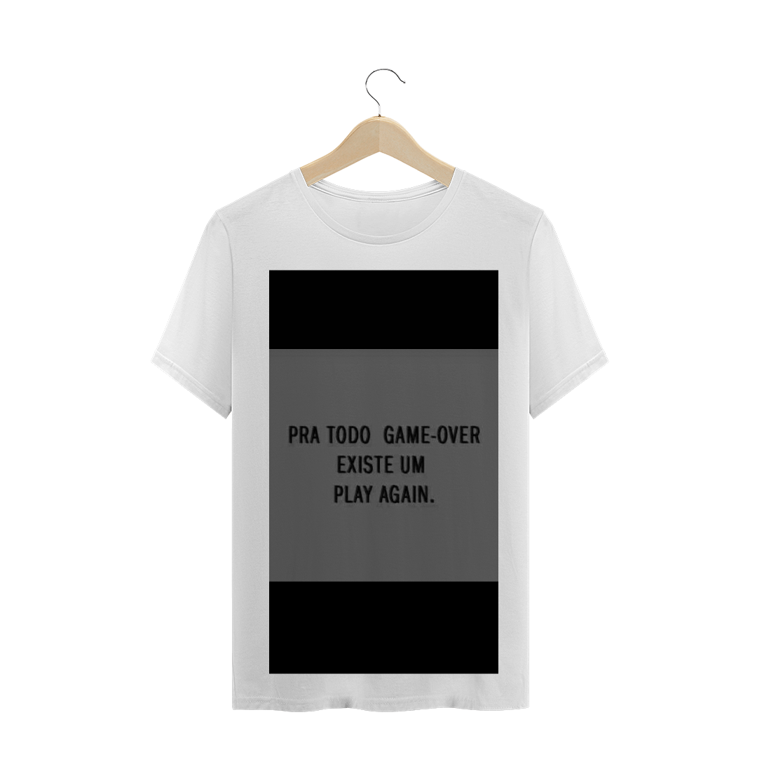 Nome do produto  CAMISETA GAMER