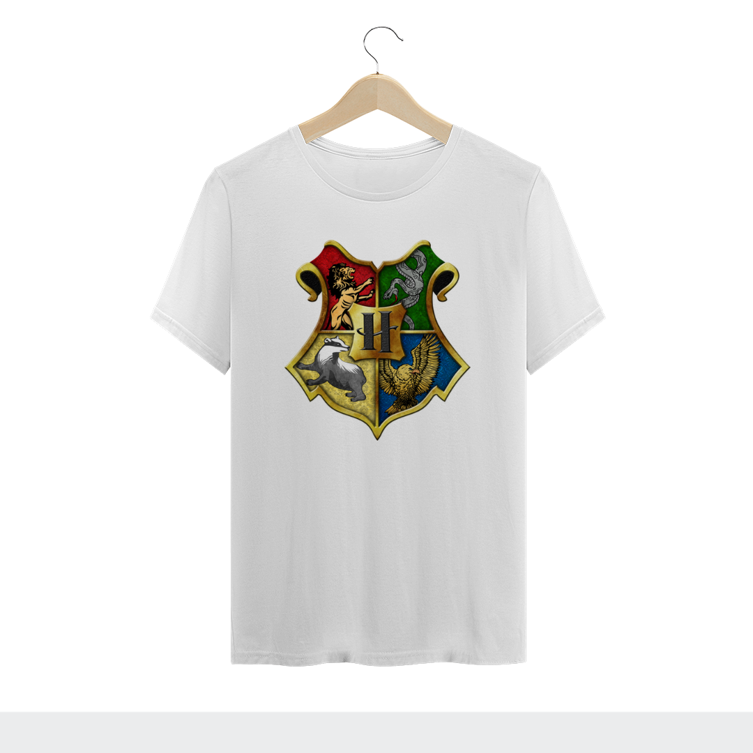 Nome do produto  camiseta brasão de Hogwarts