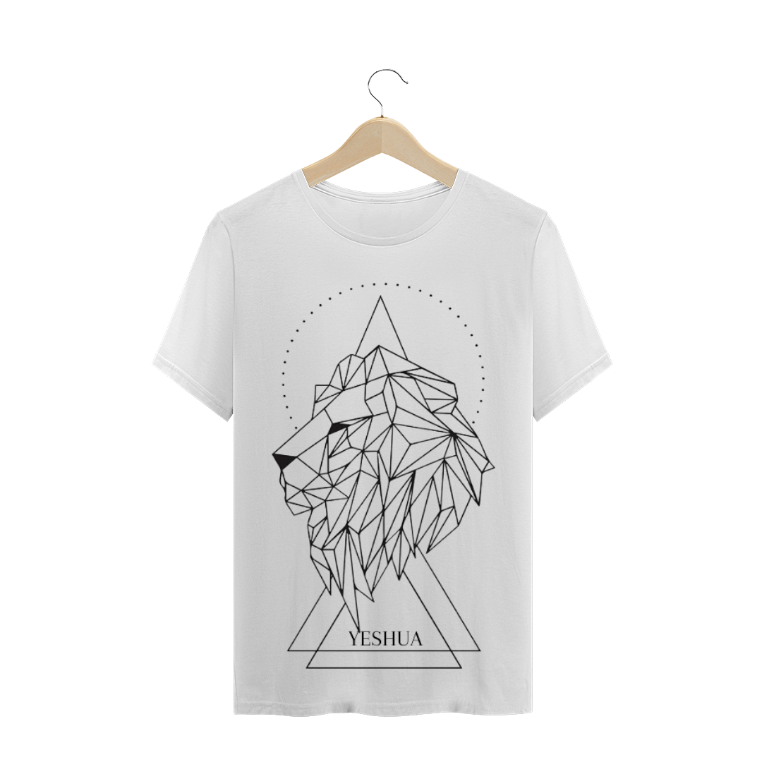 Nome do produto  Camiseta básica Yeshua Leão Geométrico