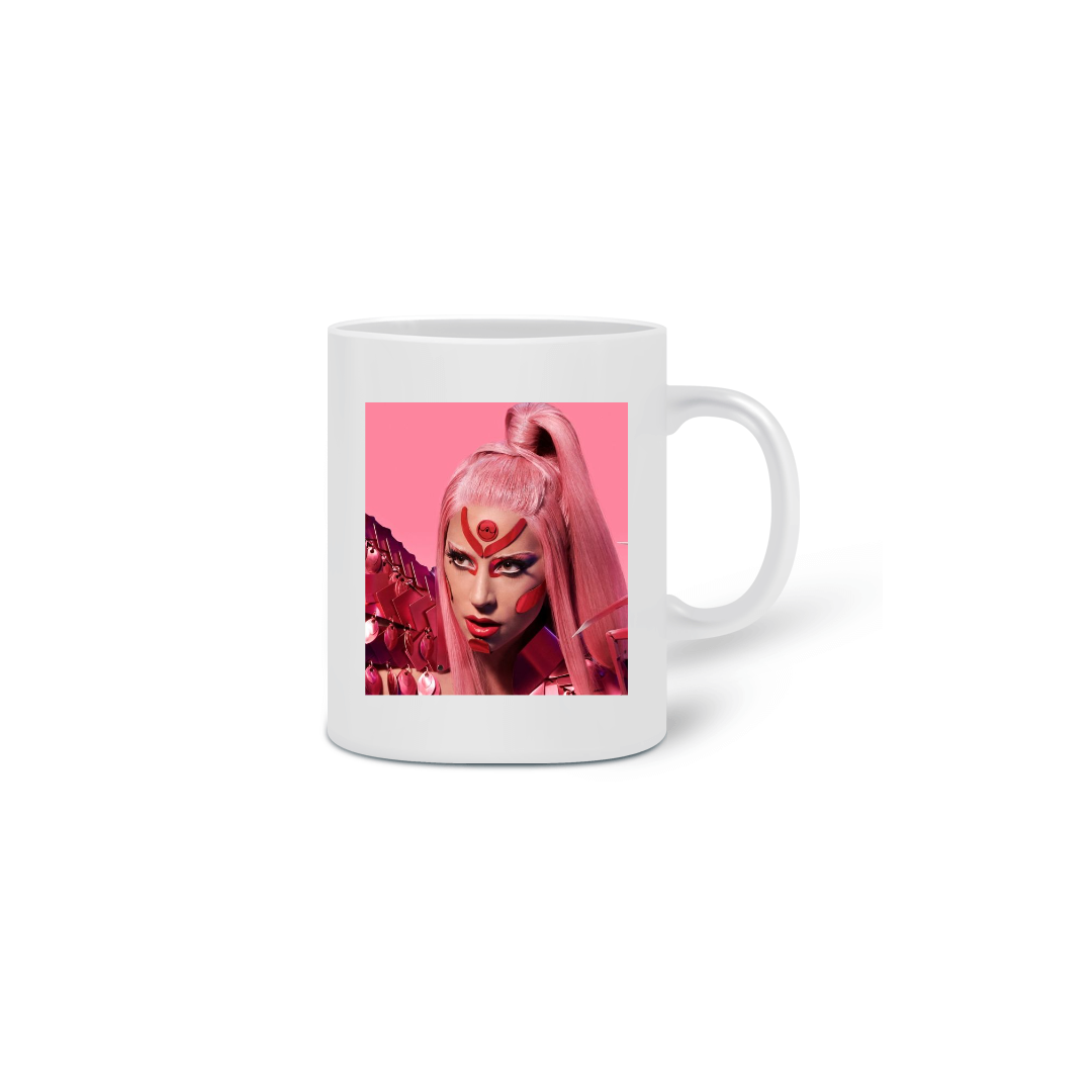 Nome do produto  Caneca Lady Gaga Chromatica 