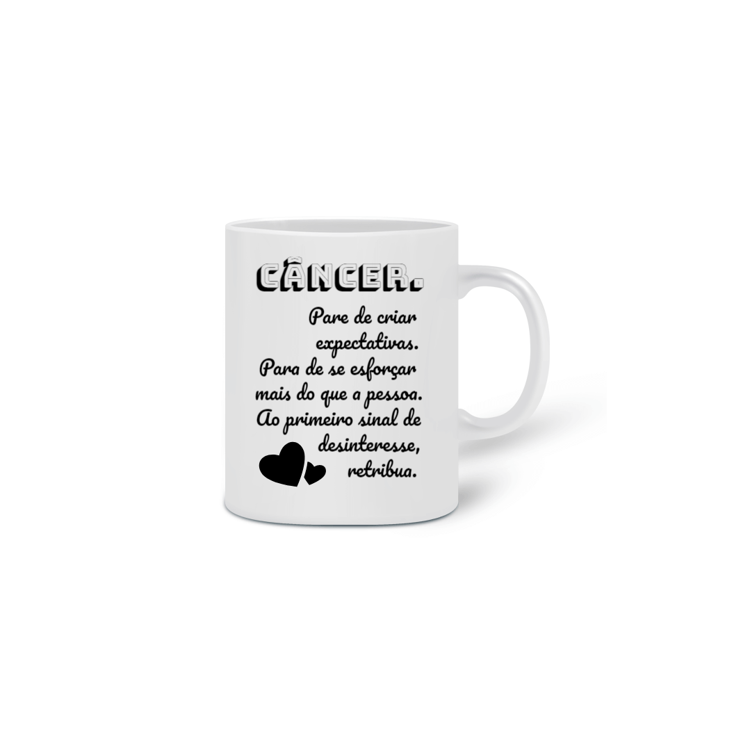 Nome do produto  Caneca Signos Câncer