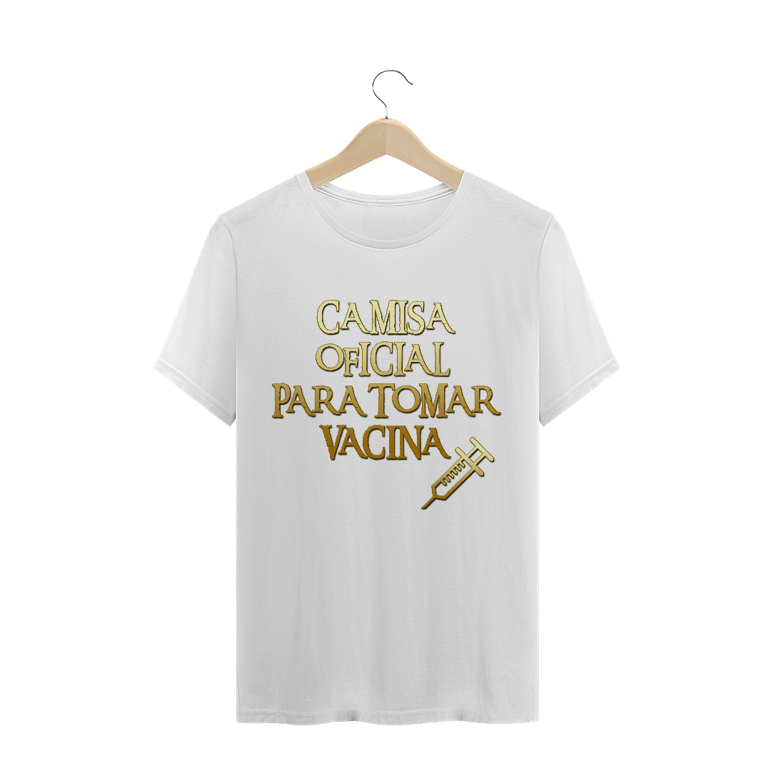 Nome do produto  Camiseta Masculina Tomar Vacina
