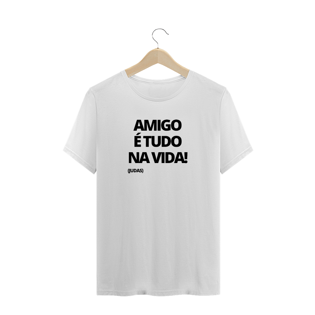 Nome do produto  Camiseta básica Yeshua Amigo é tudo na vida 2