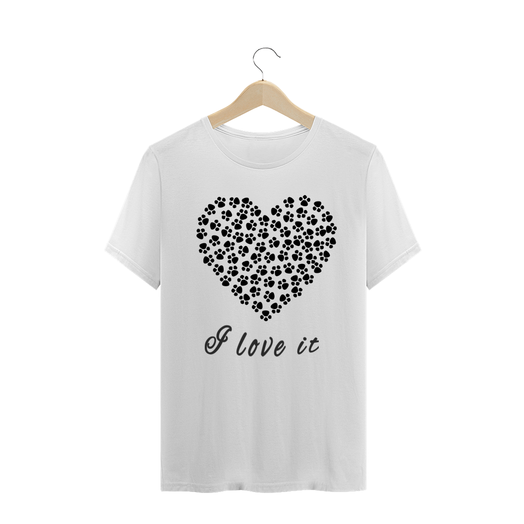 Nome do produto  Blusa Plus Size  I LOVE IT