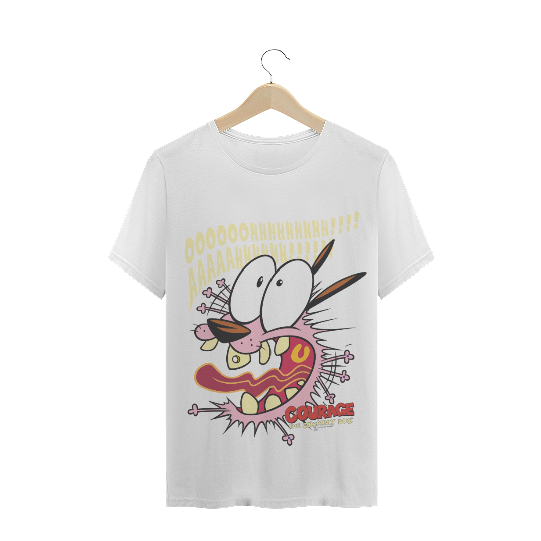 Nome do produto  Camiseta O cão covarde