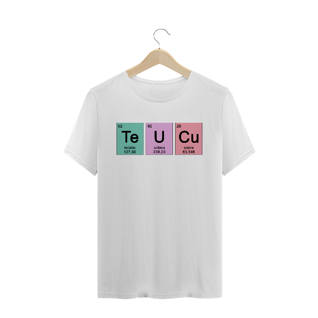 Nome do produto: Camiseta Masculina Telurio Uranio Cobre