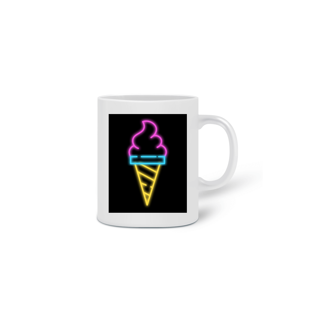 Nome do produto  Sorvete Neon - Caneca 