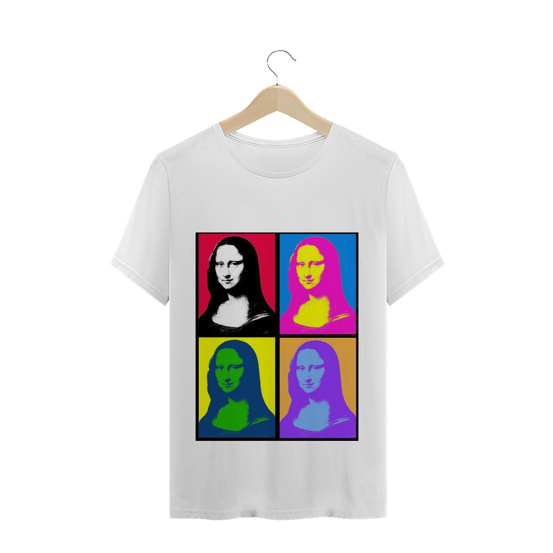 Nome do produto  T-Shirt Mona Lisa TripColor