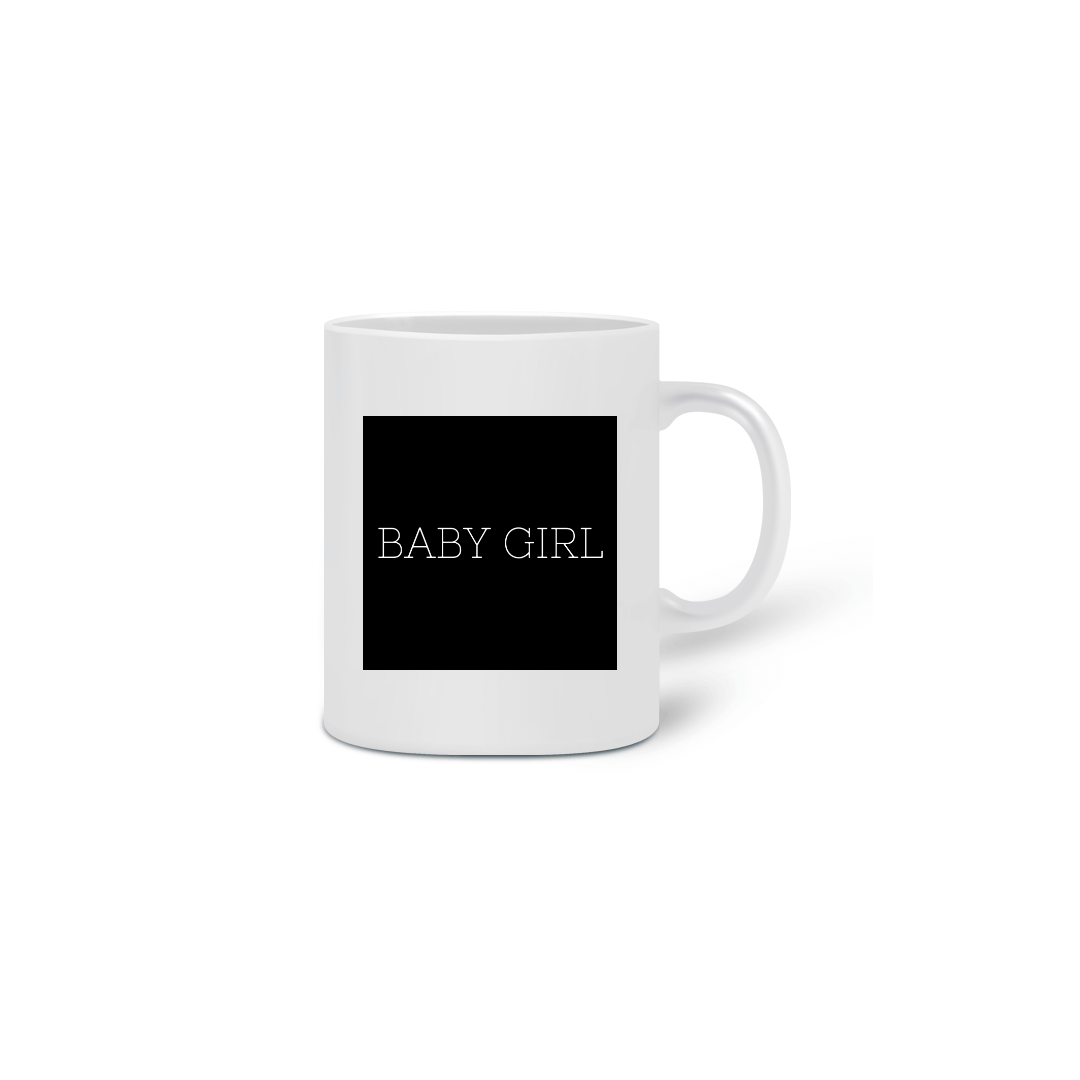 Nome do produto  Baby Girl - Caneca
