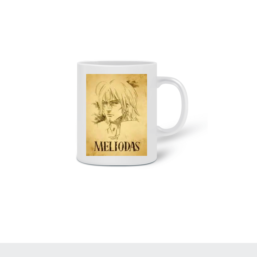 Nome do produto  caneca meliodas cartaz de procurado