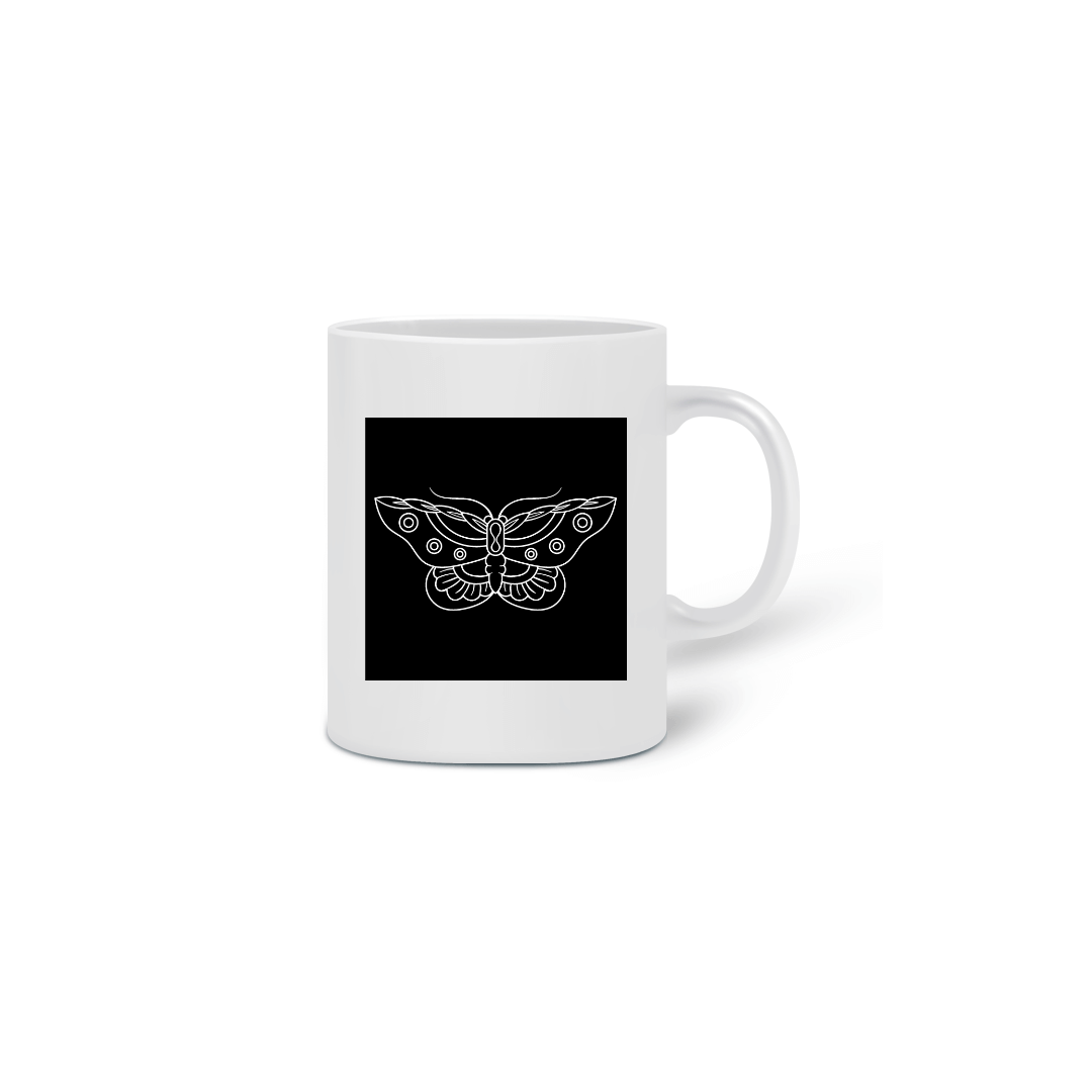 Nome do produto  Mariposa - Caneca 