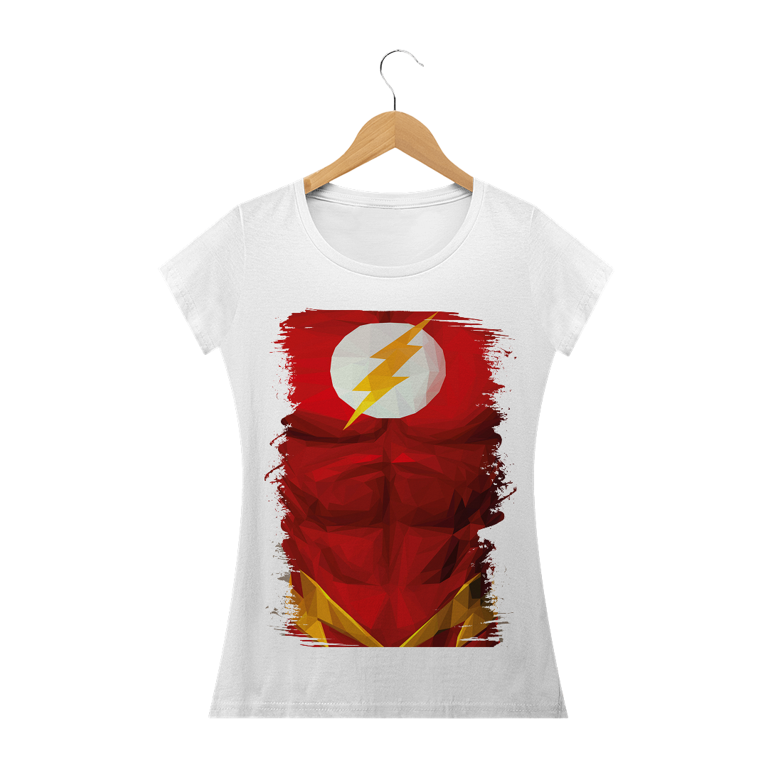 Nome do produto: Camiseta Feminina The Flash