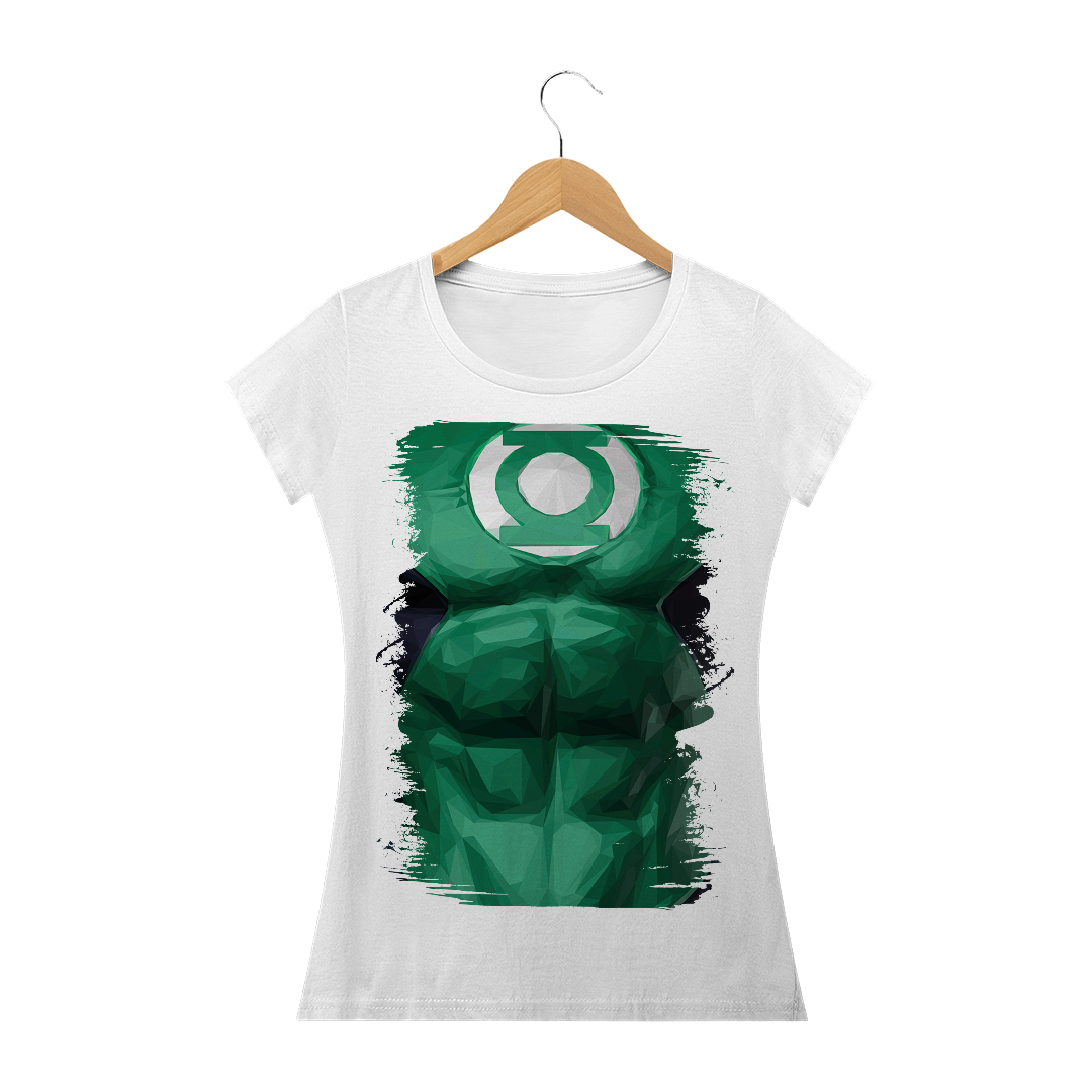 Nome do produto  Camiseta Feminina Lanterna Verde