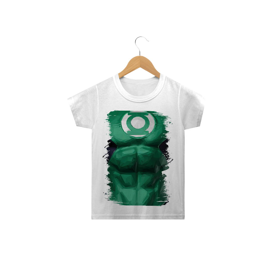 Nome do produto  Camiseta Infantil Lanterna Verde