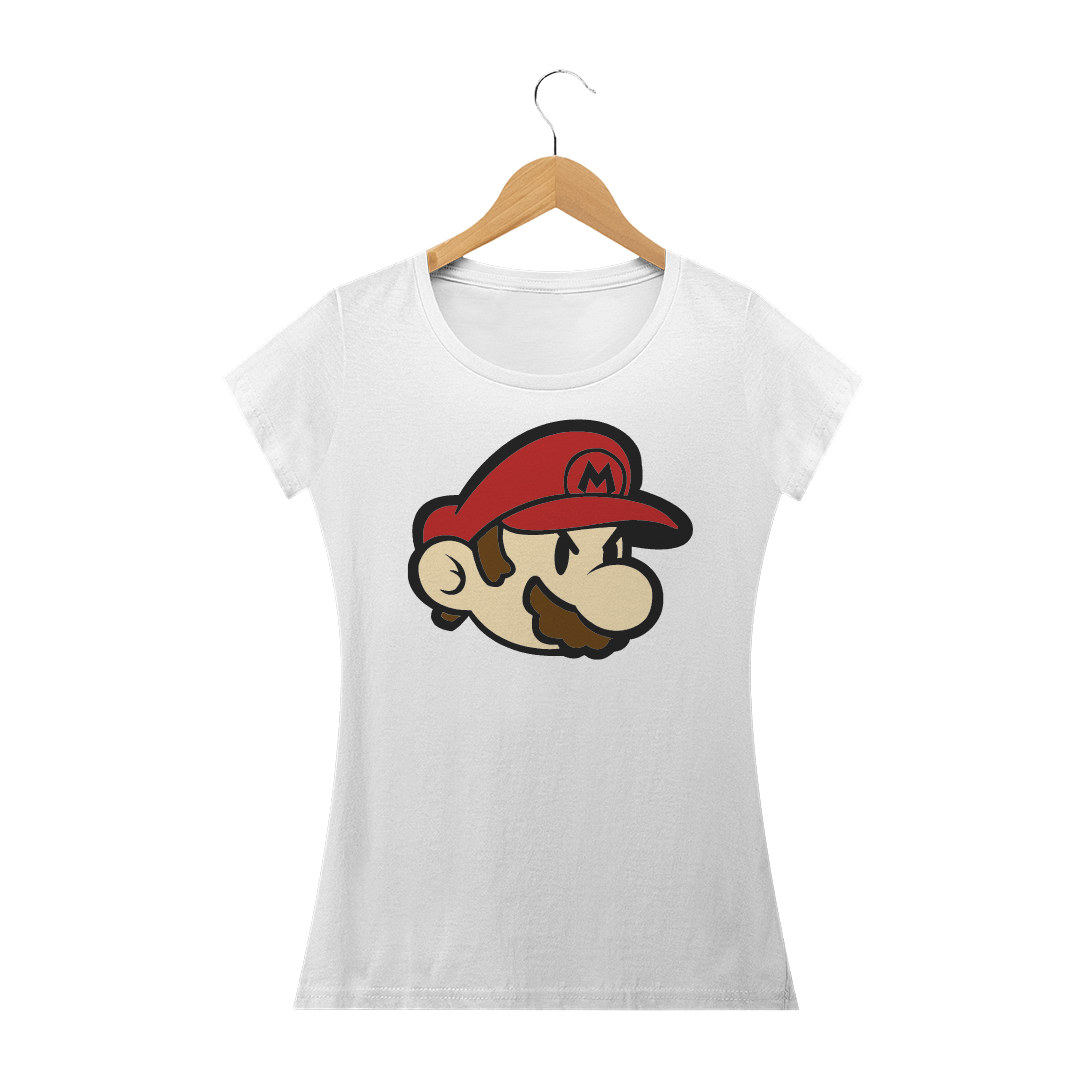 Nome do produto  Camiseta Feminina Face Super Mario